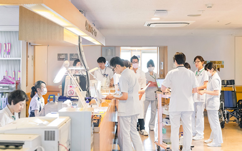 Medical Staff Working